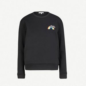 Maje Dream Tomorrow Print Jersey Sweatshirt